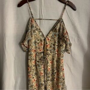 PPLA Cold Shoulder Floral Wrap Dress – Women’s Size 8
